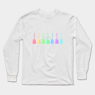 Rock Guitars Long Sleeve T-Shirt